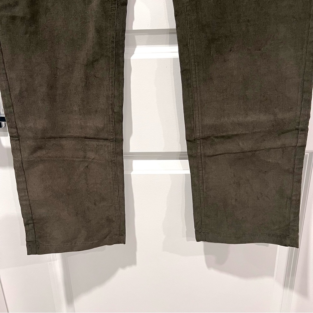 Paisley & Gray Men’s Slim Fit Corduroy Pants Olive W36 x 32L - Picture 7 of 11
